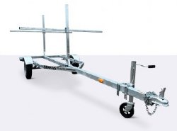 (14') 2 Canoe or 4 Kayak Trailer (850lbs Capacity)