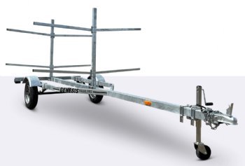 (16') 4 Canoe or 8 Kayak Trailer (850lbs Capacity)