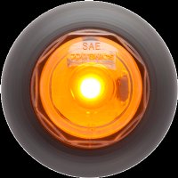 3/4" yellow fender marker light