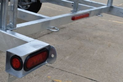galvanized pontoon boat trailer