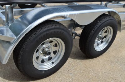 galvanized pontoon bunk trailers