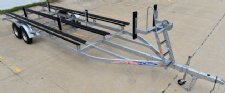 PT20 Single Axle Galvanized Pontoon Boat Trailer