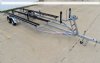 PT20 Single Axle Galvanized Pontoon Boat Trailer