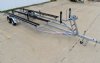 PT22/13- Single Axle Galvanized Pontoon Boat Trailer