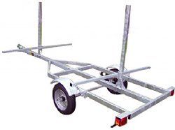 (14') 2 Canoe or 4 Kayak Trailer (850lbs Capacity)