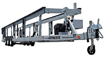 Hydraulic Center Lift Trailer