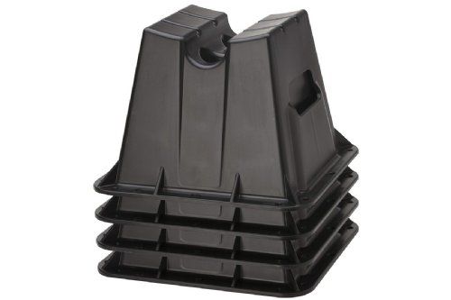 Pontoon Boat Storage Blocks â€“ Heavy-Duty HDPE Support Set of 4 from PontoonTrailers.com