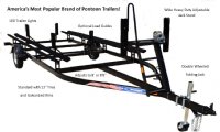 PT18 Single Axle Pontoon Boat Trailer