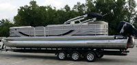 PT34-3HD Triple Axle Pontoon Boat Trailer with Brakes- Galvanized #8500